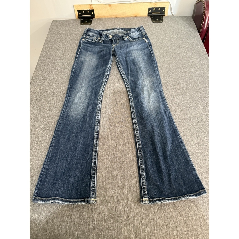 Vintage Silver Jeans Women's Tuesday Low Rise Boot Cut Sz 27 Country Concert